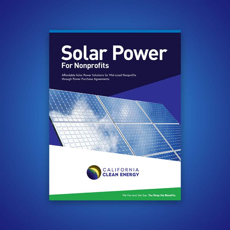 Brochure design for California Clean Energy.