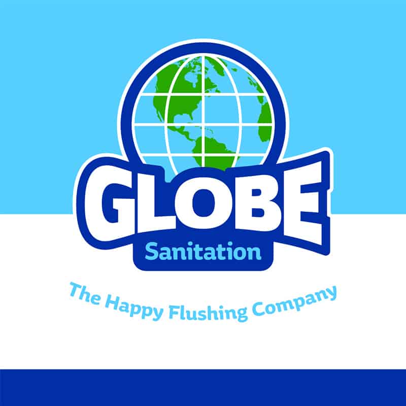 Logo design for Globe Sanitation.