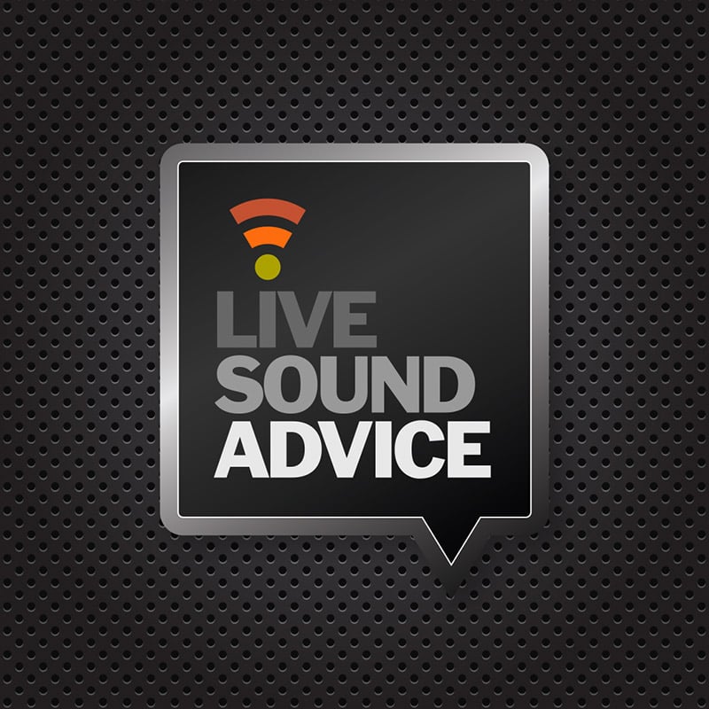 Logo design for Live Sound Advice.