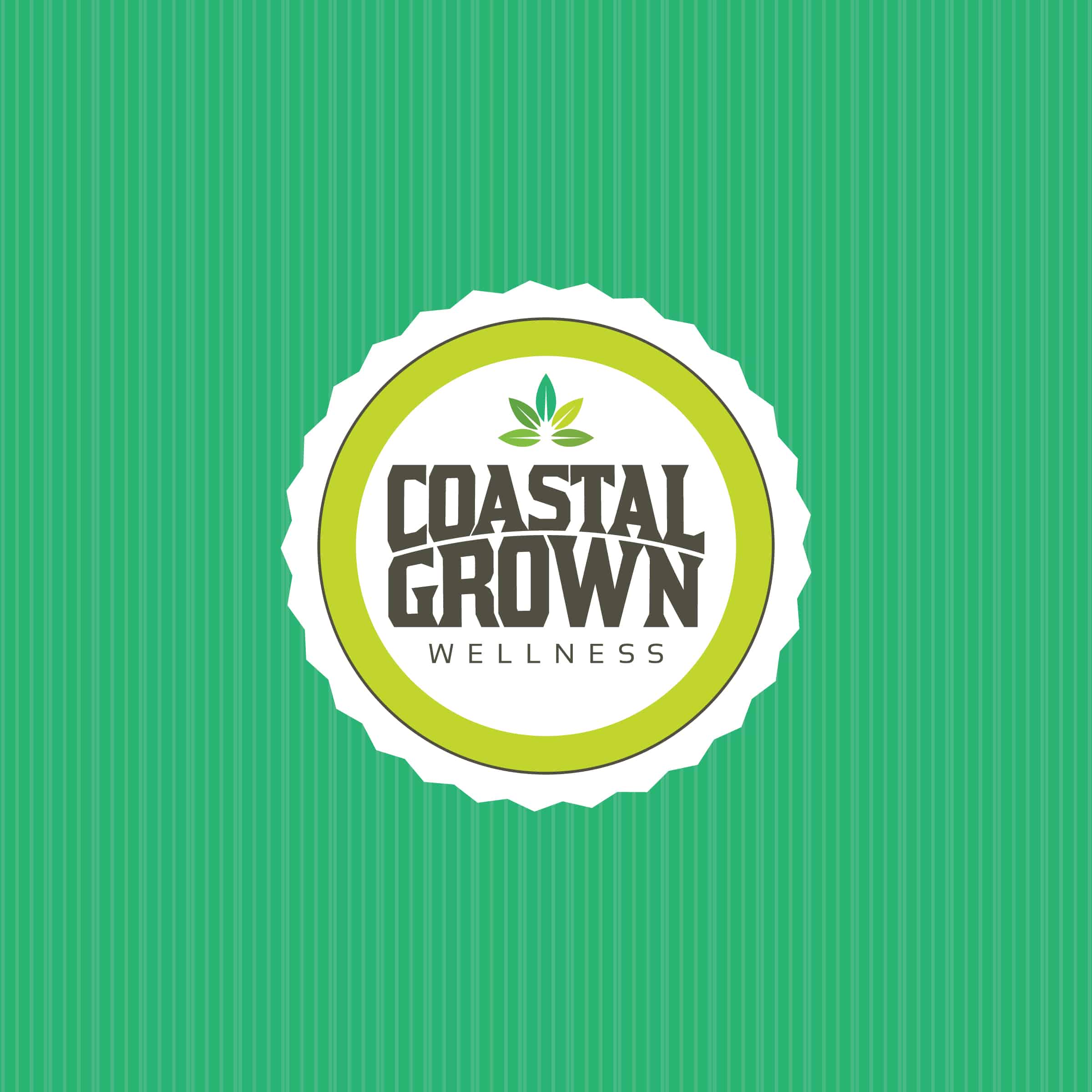 Logo Design for Coastal Grown Wellness.