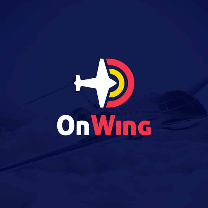 Logo designed for OnWing in Winchester, VA.