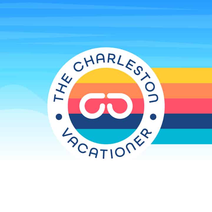 A Logo and Brand Design for The Charleston Vacationer in Charleston, SC.